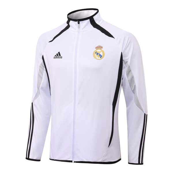 Chaqueta Real Madrid 2022 2023 Blanco Negro